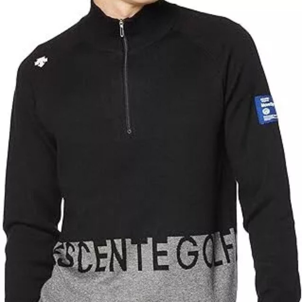 Descente Golf Collection Wool Sweater Size M